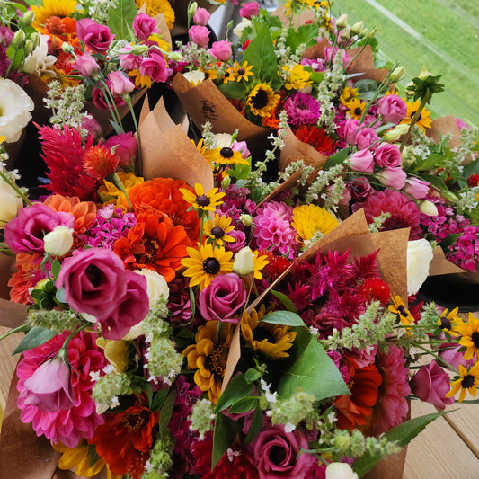 Farm Fresh Meadow Wrapped Bouquet