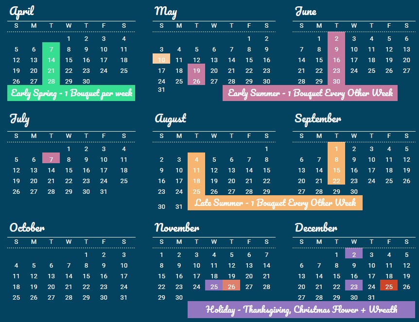 Bouquet Buddies - Early Summer 2026